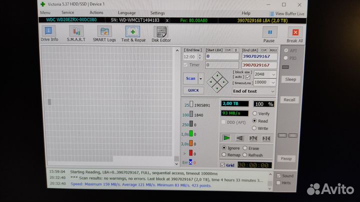Жесткий диск wd green 2tb