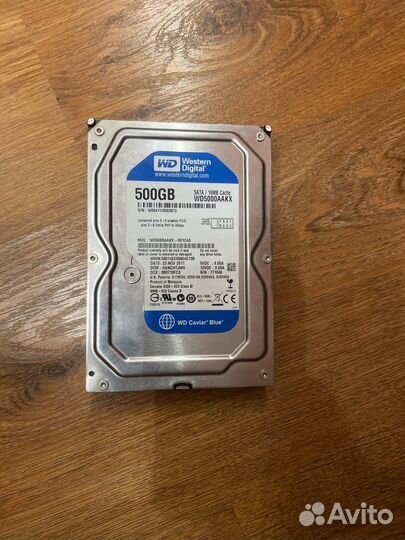 Жесткий диск 500 гб