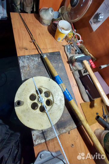 Удочка титановая для морской рыбалки, трескодер