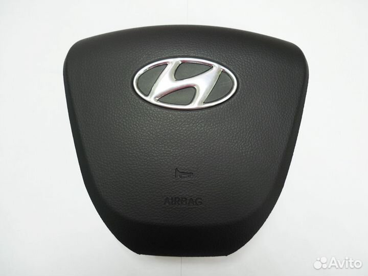 Крышка подушки безопасности руля Hyundai Solaris 1