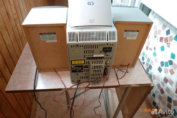 Музыкальный центр бу LG