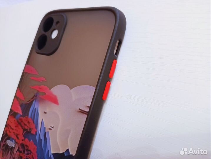 Чехлы для iPhone X, XS, XR, 12 с 3D эффектом