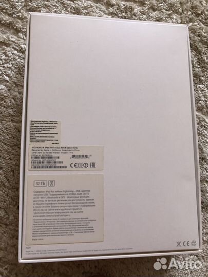 Планшет apple iPad A1475 wifi 32 gb spase gray