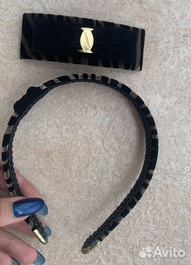 Ободок и заколка новые