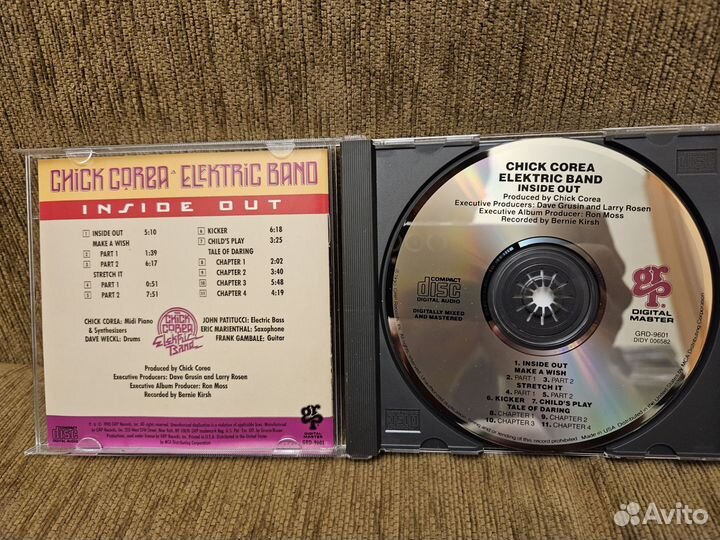 Chick corea elektric band inside out (USA, GRP)