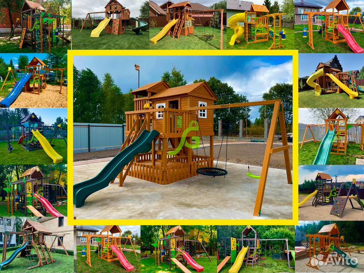 Детская площадка уличная для дачи