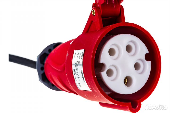 Промышл. силовой удлинитель кг 5х2,5 10м атлант