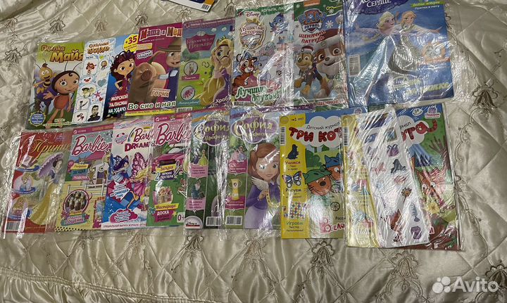 Детские журналы Мир принцесс Disney Новые