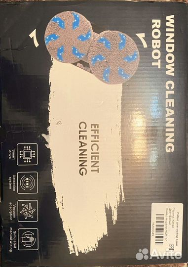 Робот для мойки окон HCR-17, белый