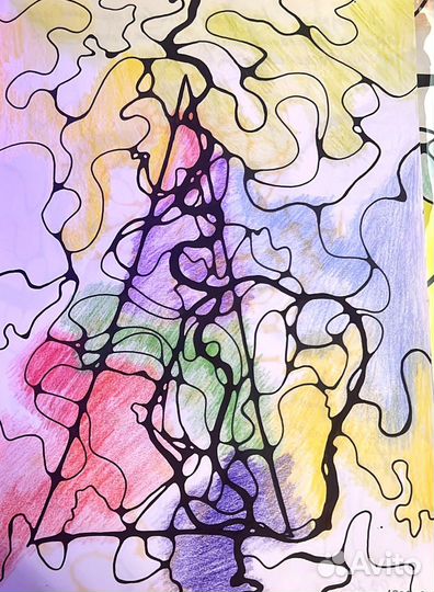 Арт рисунки Нейрографика