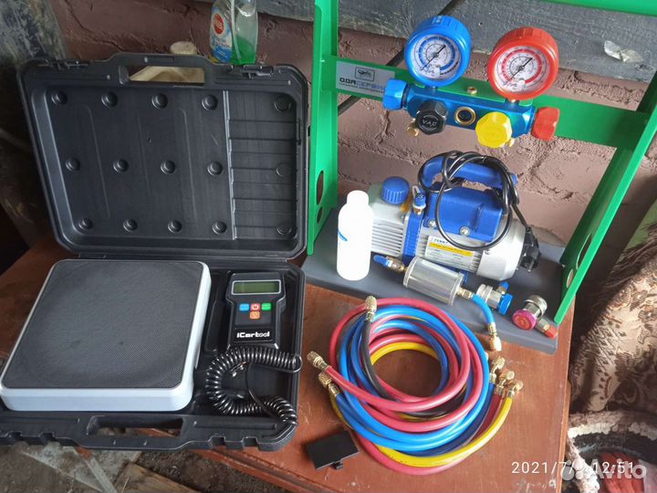 Заправка автомобильных кондиционер. Проверка