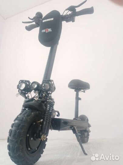 Полноприводный электросамокат Wolong M 4 PRO Plus