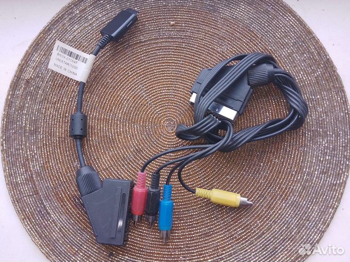 Переходник Scart для TV.и Скарт кабель тюльпан