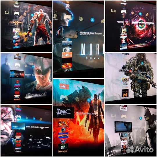 Sony PS3 и 57 игр / 320 гигобайт