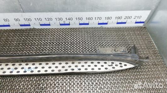 Подножка внешняя декоративная mercedes benz M-clas