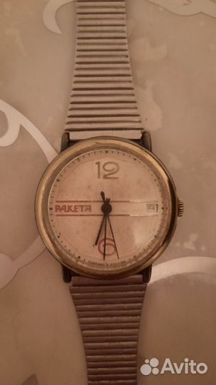 Мужские наручные часы СССР ракета