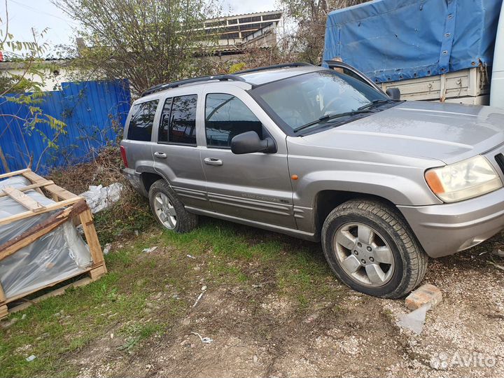 Jeep grand cherokee wj разбор частями