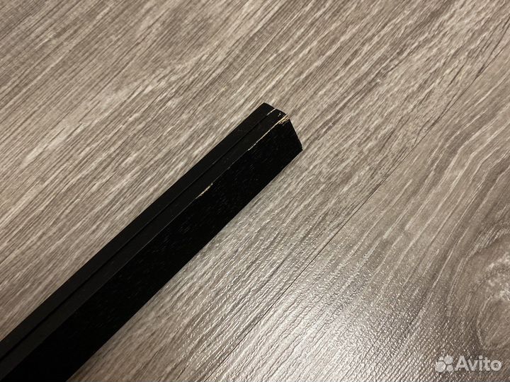 Магнитный держатель для плакатов деревянный черный