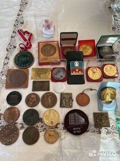 Настольная медаль СССР