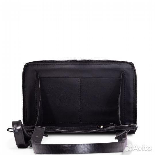 Кошелёк кожаный - skull (0149.21) dagon