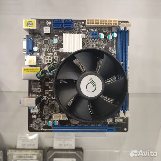 Комплект 1155 AsRock H61M-VG3 + I3-2120