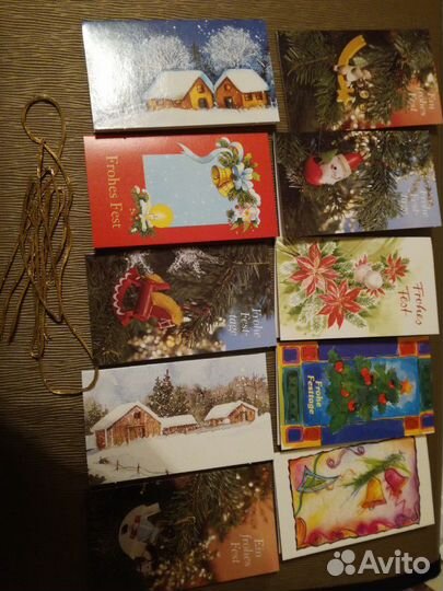 Новогодние карточки Германия