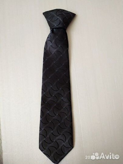 Галстук школьный с фиксатором