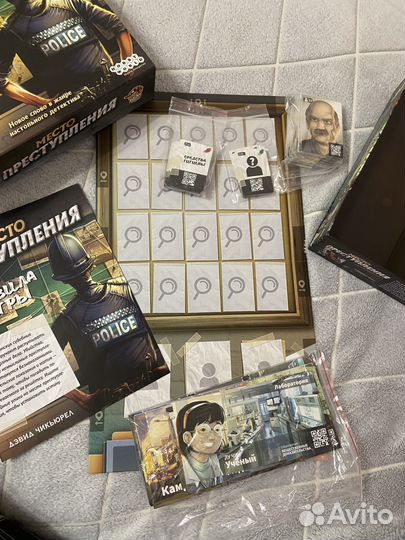 Настольная игра место преступления