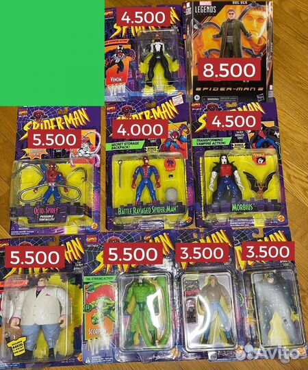 Фигурки Человек Паук 1994 Toy Biz ToyBiz