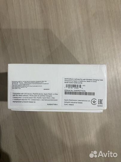 Наушники apple airpods pro