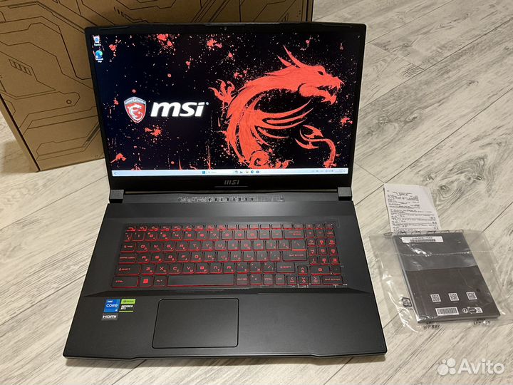 MSI Katana GF76/ Core i5 (11400H) / RTX2050