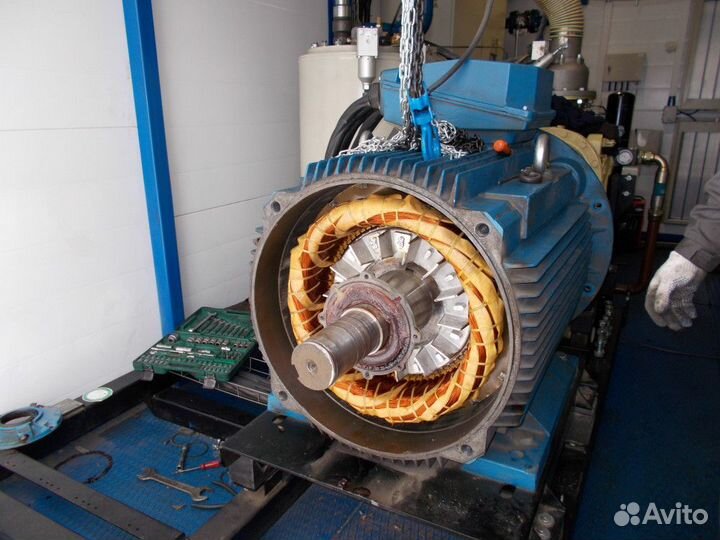 Ремонт электродвигателей