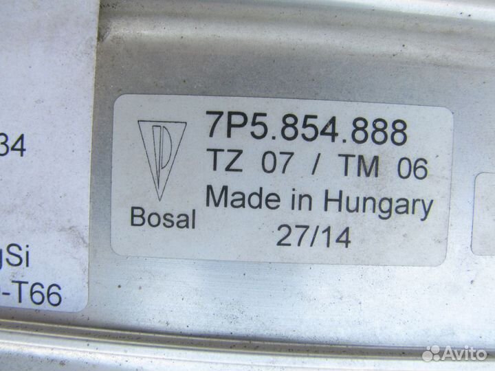 Porsche Cayenne накладка порога правого 2010+