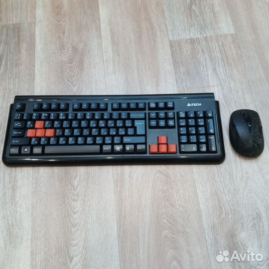 Клавиатура+мышь A4Tech