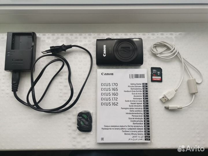 Цифровой фотоаппарат canon ixus 170