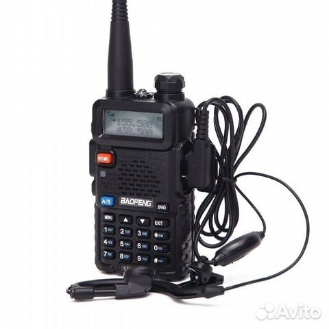 Радиостанция Baofeng UV-5R (5W) Черная