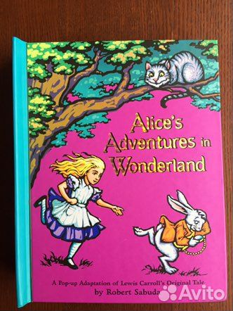 Книга-панорама Приключения Алисы в Стране чудес