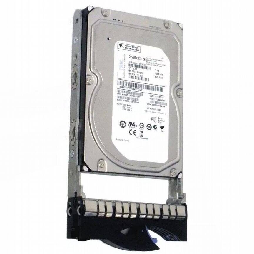 [81Y9759] Жесткий Диск Ibm 3tb Sas 3,5" Hdd 81y9759