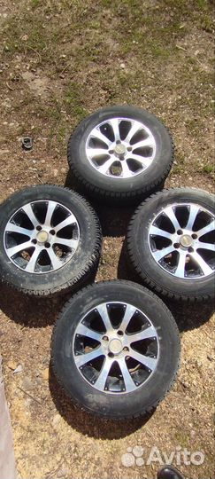 Литые диски r13 на ваз арбузы бу