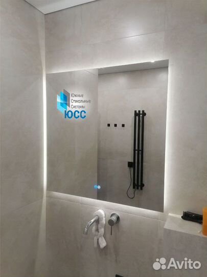 Зеркало из серебра 100х100 на заказ