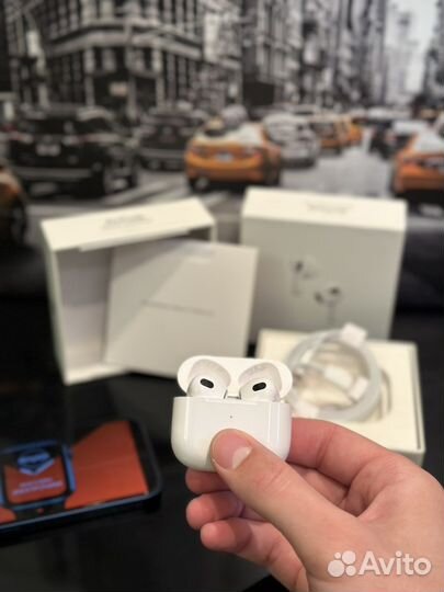 Наушники Apple AirPods 3 lux качество