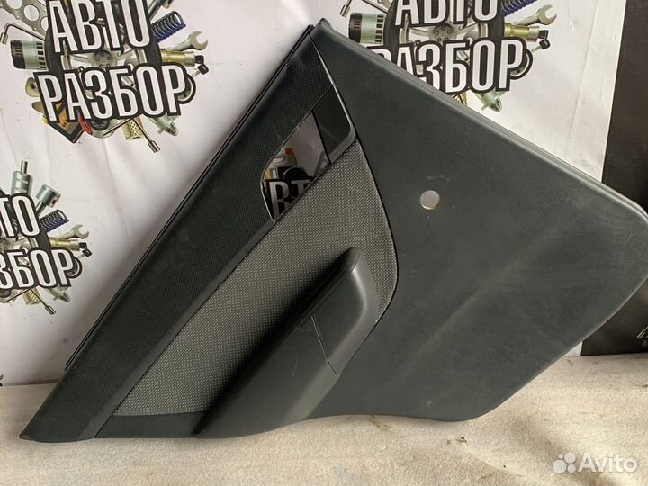 Шевроле авео дверные карты задние