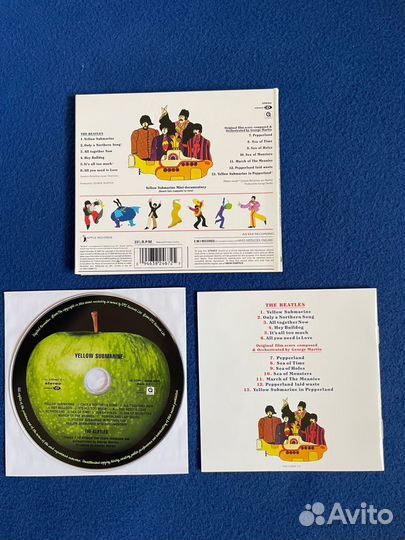 The Beatles Yellow Submarine CD 2009 EU