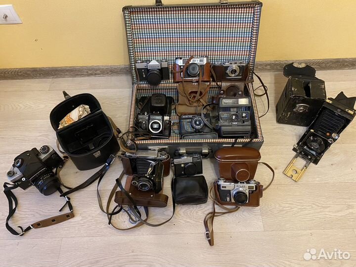 Старые пленочные фотоаппараты