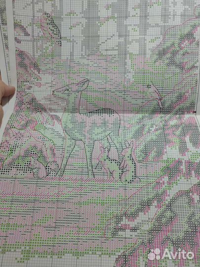 Лот остатков от наборов Dimensions