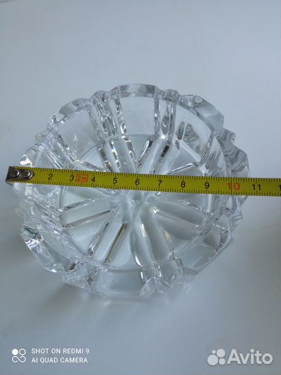 Пепельницы стеклянные