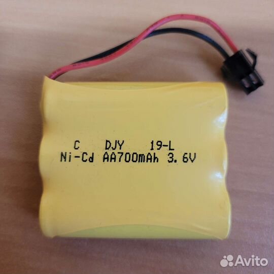 Аккумуляторы NI-CD AA 700mAh разъём SM