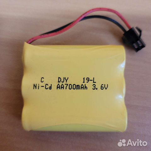 Аккумуляторы NI-CD AA 700mAh разъём SM