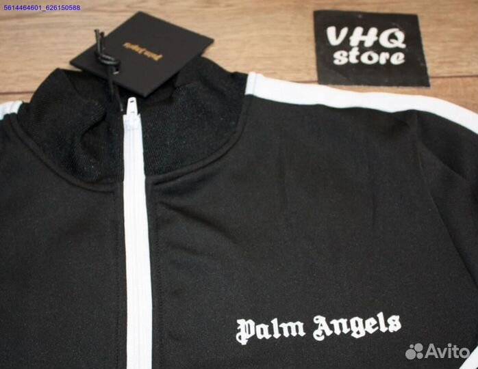 Palm Angels олимпийка черная (Арт.76866)