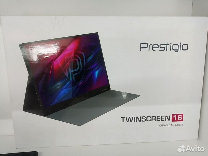 Монитор Prestigio Twinscreen 16 PPM101FHD16 (Б)